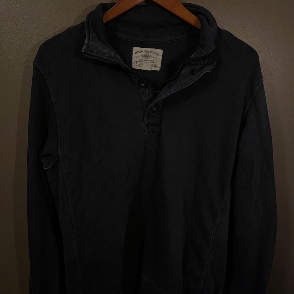 American Eagle Outfitters Vintage Navy Sweatshirt